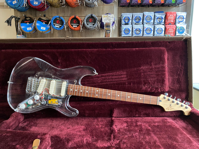 George Fedden Acrylic Strat (Light Up!)