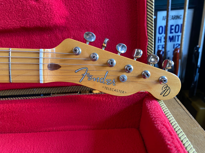 Fender MIJ Jerry Donahue Telecaster Sapphire Blue Transparent 1990's