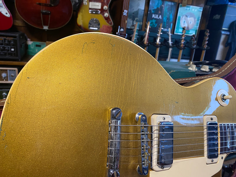 Gibson Les Paul Deluxe Gold Top 1974