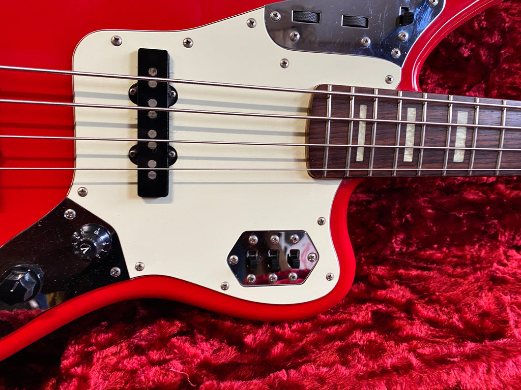 Fender Jaguar Bass CIJ Hot Rod Red 2004 Some Neck Guitars