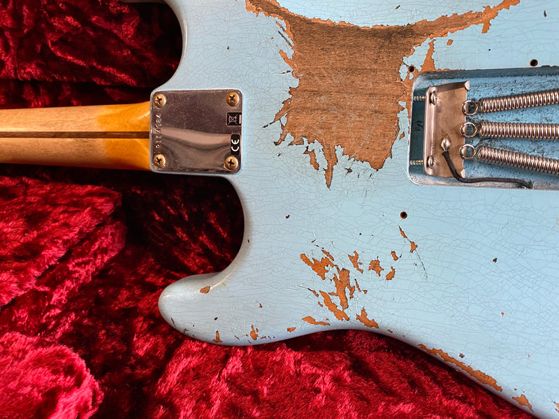 Fender Custom Shop '57 Stratocaster Heavy Relic Daphne Blue 2021