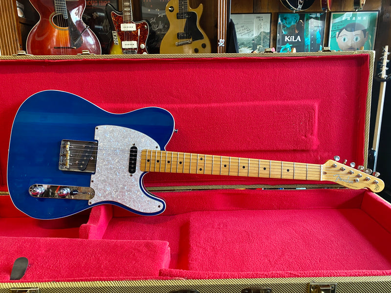 Fender MIJ Jerry Donahue Telecaster Sapphire Blue Transparent 1990's