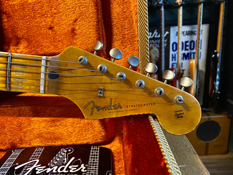 Fender Custom Shop '56 Stratocaster Relic Sunburst 2015