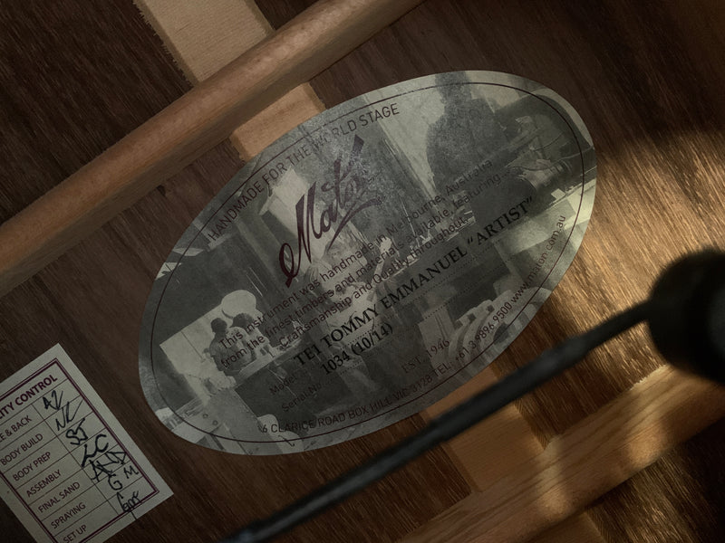 Maton Tommy Emmanuel "Artist" TE1 2014