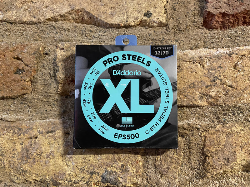 D'Addario Pro Steels EPS500 12-70 10-String Set