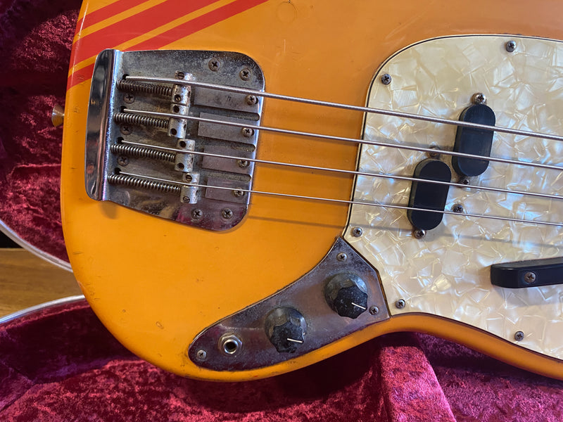 Fender Mustang Bass Competition Orange 1972