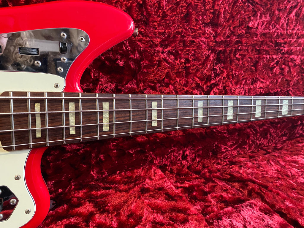 Fender Jaguar Bass CIJ Hot Rod Red 2004 Some Neck Guitars