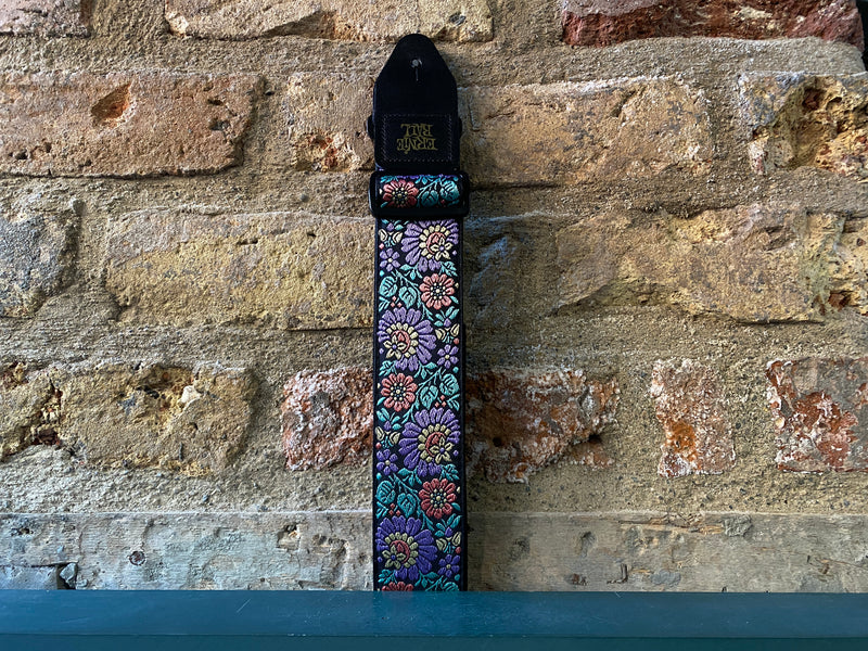 Ernie Ball Evening Bloom Jacquard Strap
