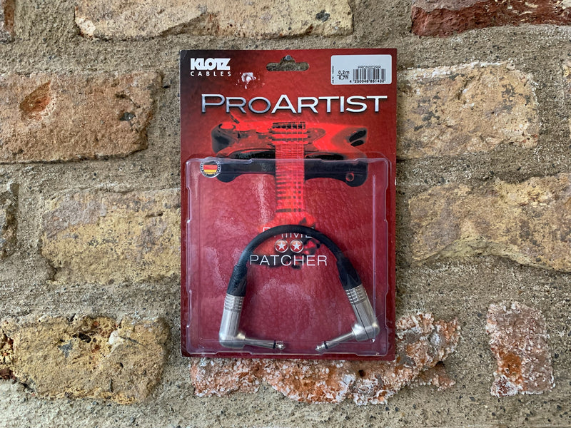 Klotz ProArtist Prime 20cm Patch Cable