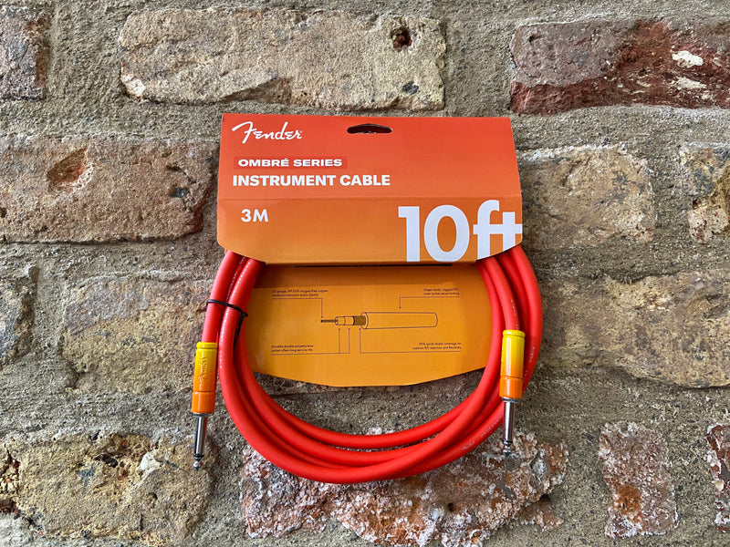 Fender Ombré Series 3m Cable - Tequila Sunrise