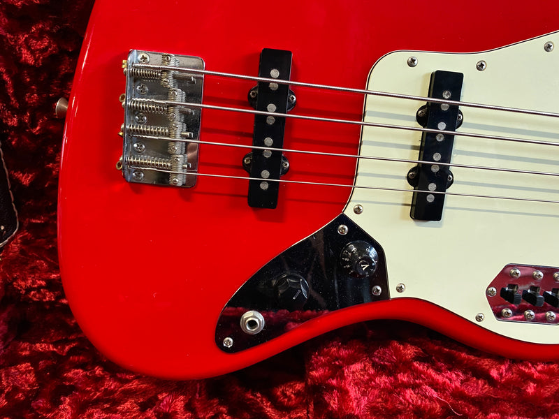 Fender Jaguar Bass CIJ Hot Rod Red 2004