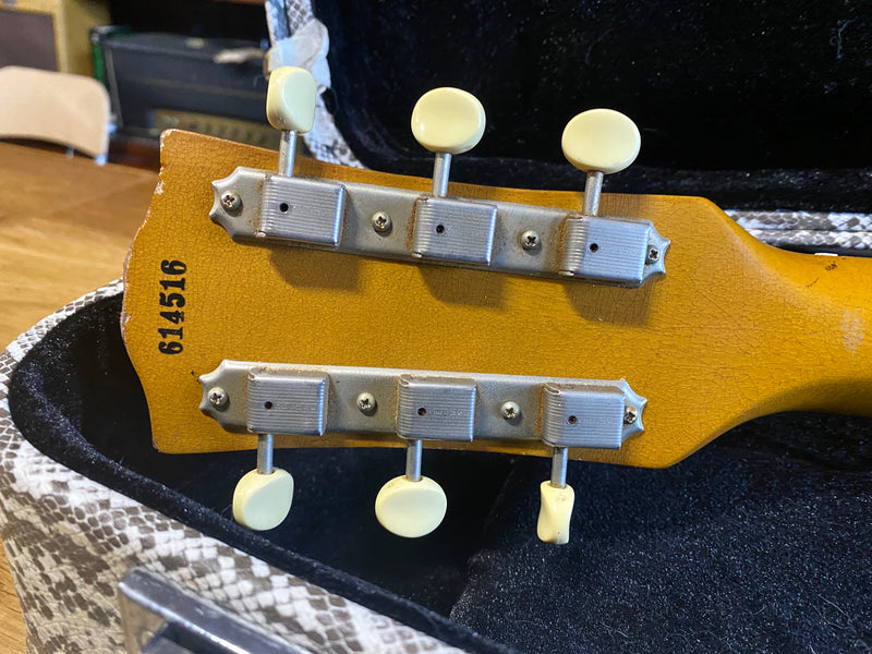 Dwight Les Paul Junior Style TV Yellow
