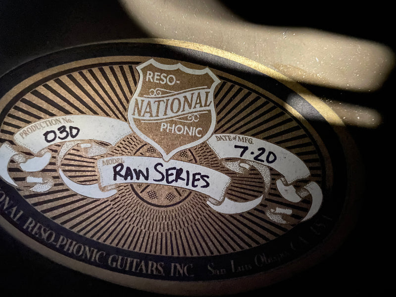 National Raw Steel 14-Fret Left-Handed 2020