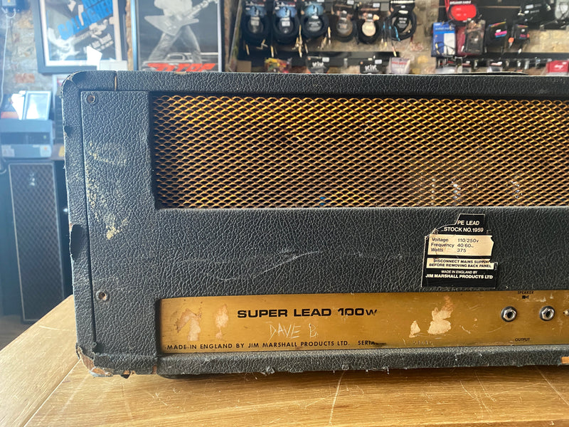 Marshall Super Lead 100w 1971