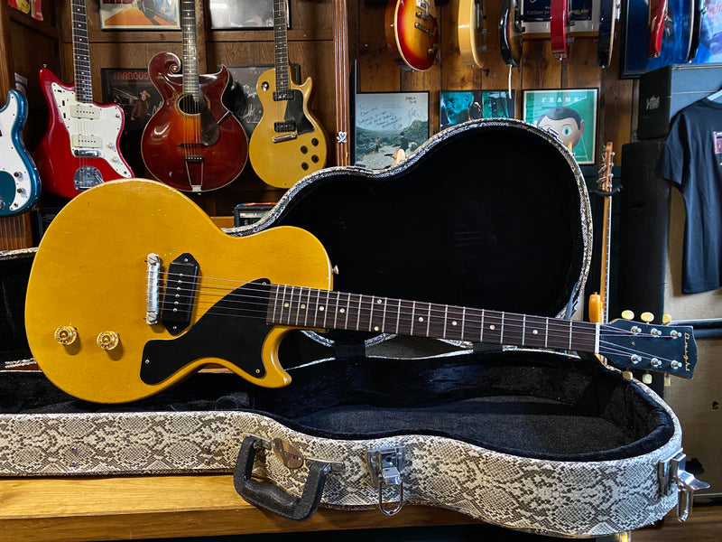 Dwight Les Paul Junior Style TV Yellow