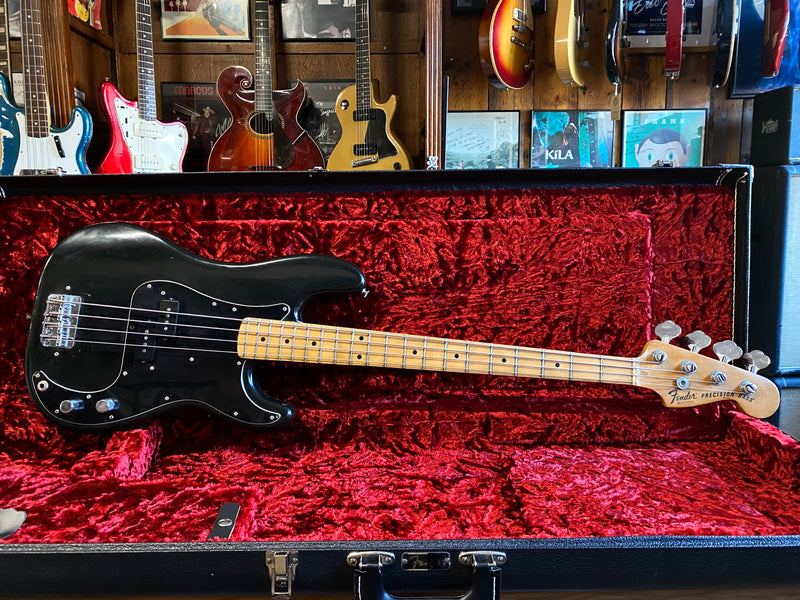 Fender Precision Bass Black 1978