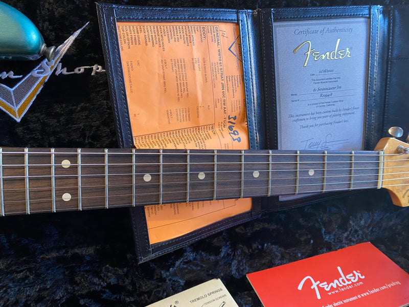 Fender Custom Shop Wildwood 10 '61 Stratocaster Journeyman Relic Sherwood Metallic 2020