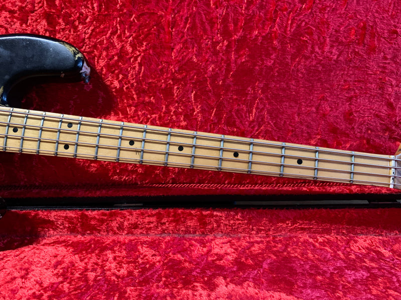 Fender Precision Bass Black Refinish 1978