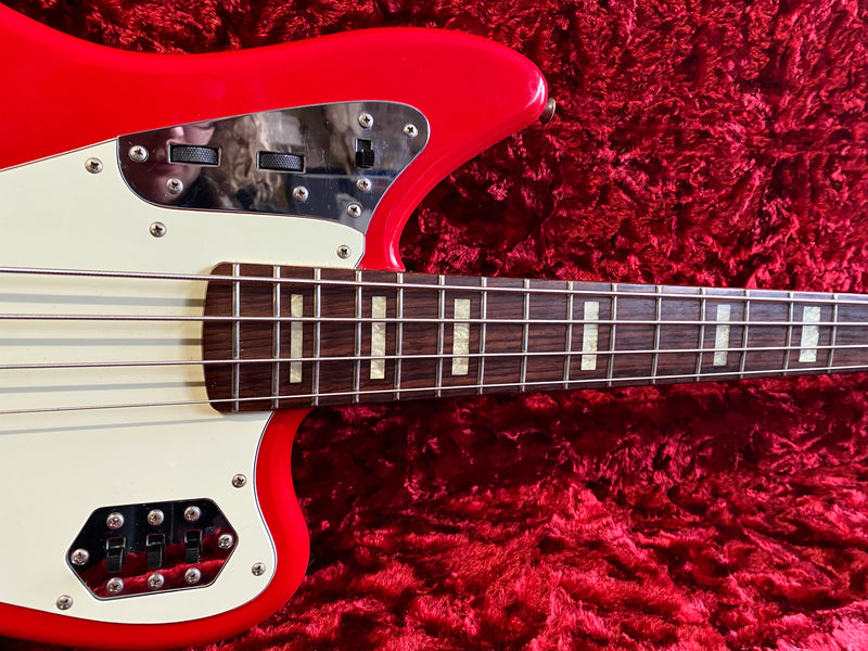Fender Jaguar Bass CIJ Hot Rod Red 2004