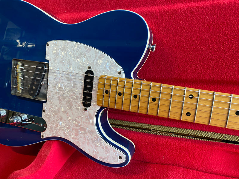 Fender MIJ Jerry Donahue Telecaster Sapphire Blue Transparent 1990's