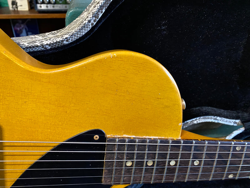 Dwight Les Paul Junior Style TV Yellow