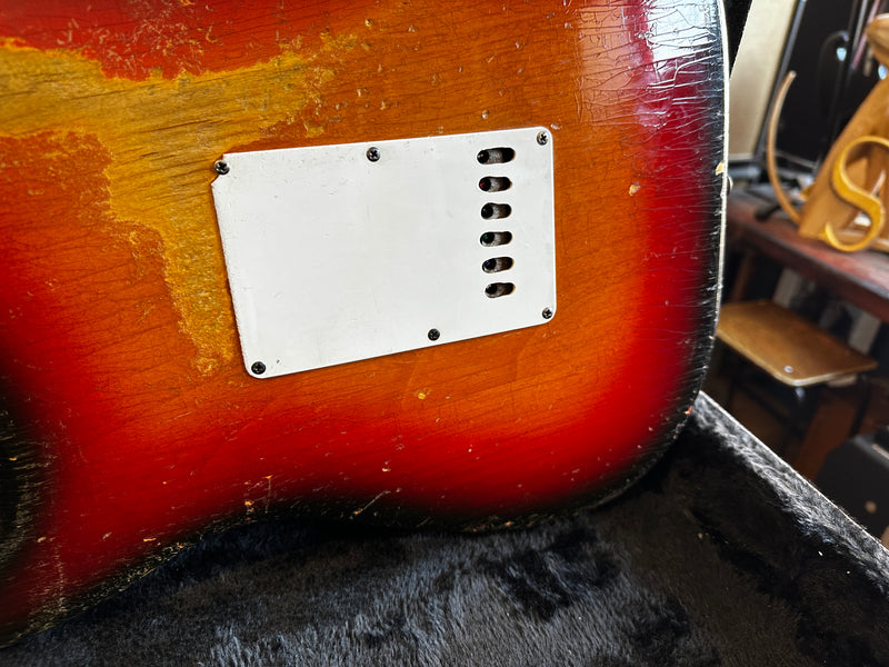 Fender Stratocaster Sunburst Refinish 1962
