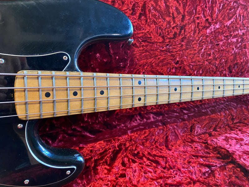 Fender Precision Bass Black 1978