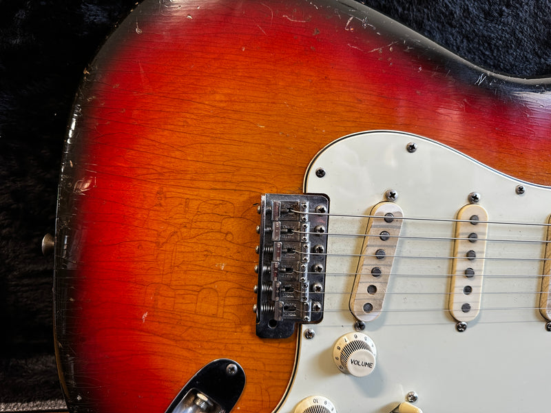 Fender Stratocaster Sunburst Refinish 1962