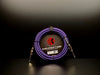 Kirlin 10ft Fabric Cable Purple Straight Jack