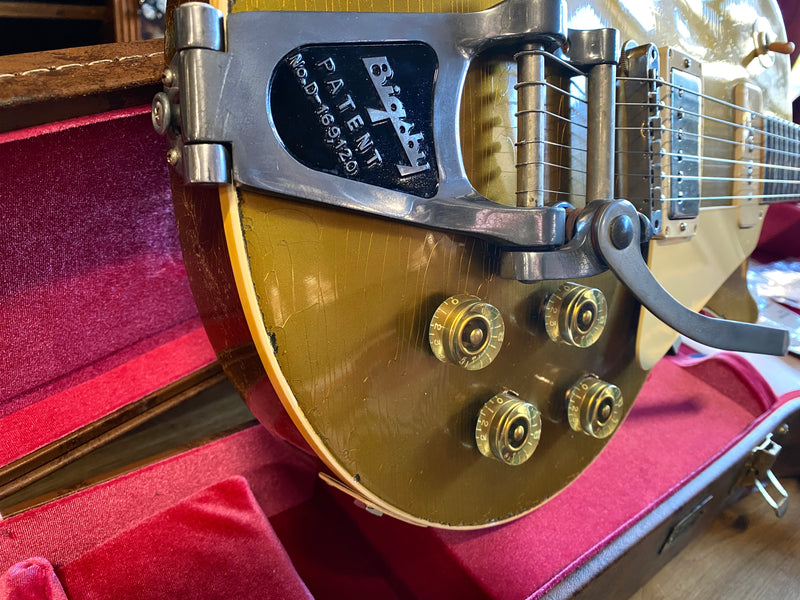 Gibson Custom Sergio Vallin Signature '55 Les Paul Murphy Lab Aged Goldtop 2022