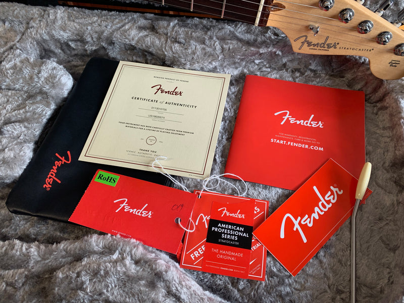 Fender American Professional Stratocaster Olympic White 2019