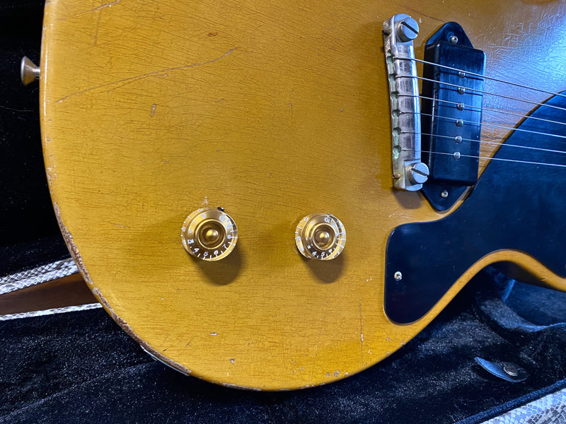 Dwight Les Paul Junior Style TV Yellow