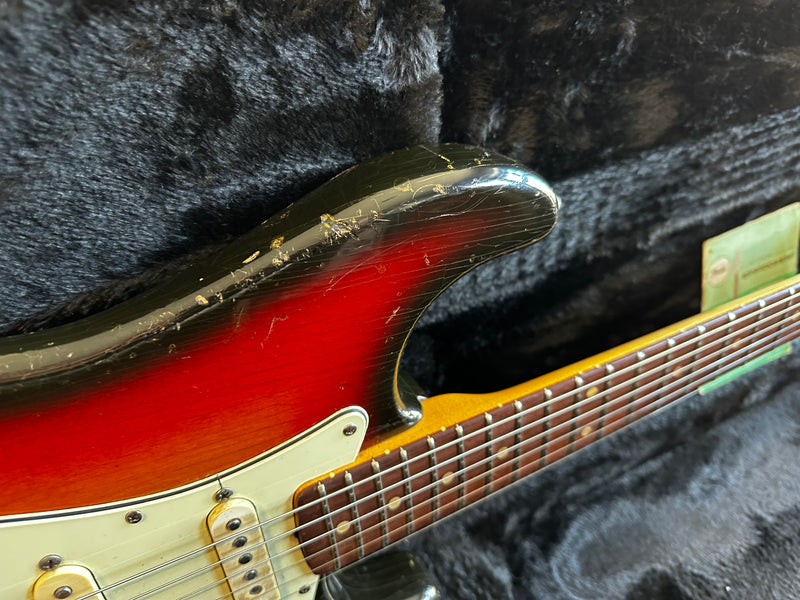 Fender Stratocaster Sunburst Refinish 1962