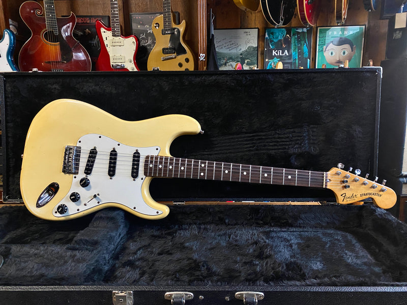 Fender Stratocaster Hardtail Olympic White 1979