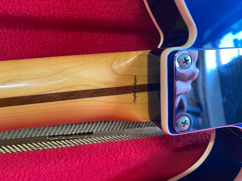Fender MIJ Jerry Donahue Telecaster Sapphire Blue Transparent 1990's