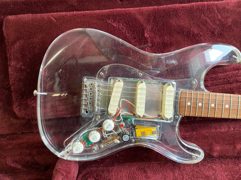 George Fedden Acrylic Strat (Light Up!)