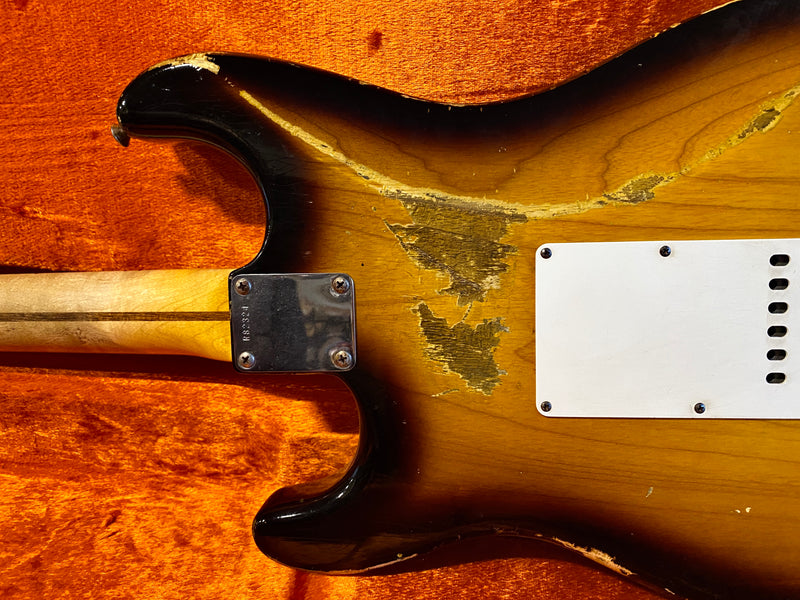 Fender Custom Shop '56 Stratocaster Relic Sunburst 2015