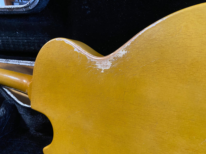 Dwight Les Paul Junior Style TV Yellow