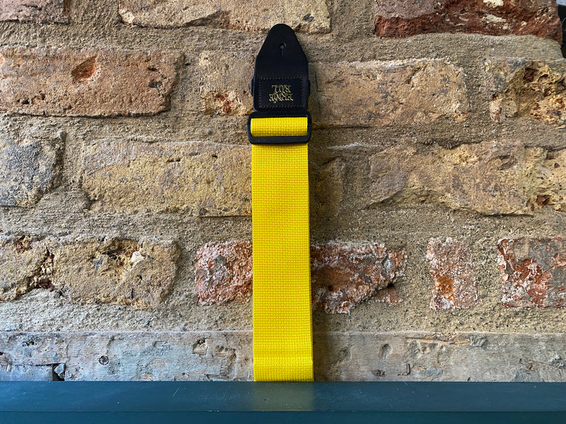 Ernie Ball Polypro Yellow & Black Strap