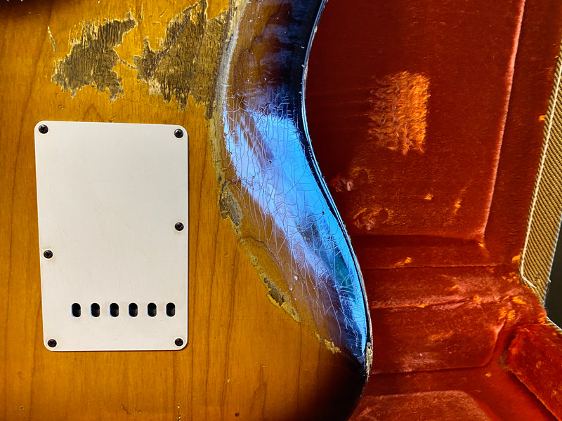 Fender Custom Shop '56 Stratocaster Relic Sunburst 2015