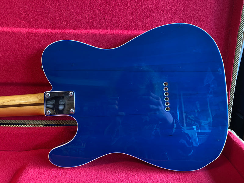 Fender MIJ Jerry Donahue Telecaster Sapphire Blue Transparent 1990's