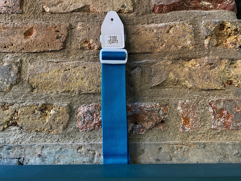 Ernie Ball Polypro Teal & White Strap