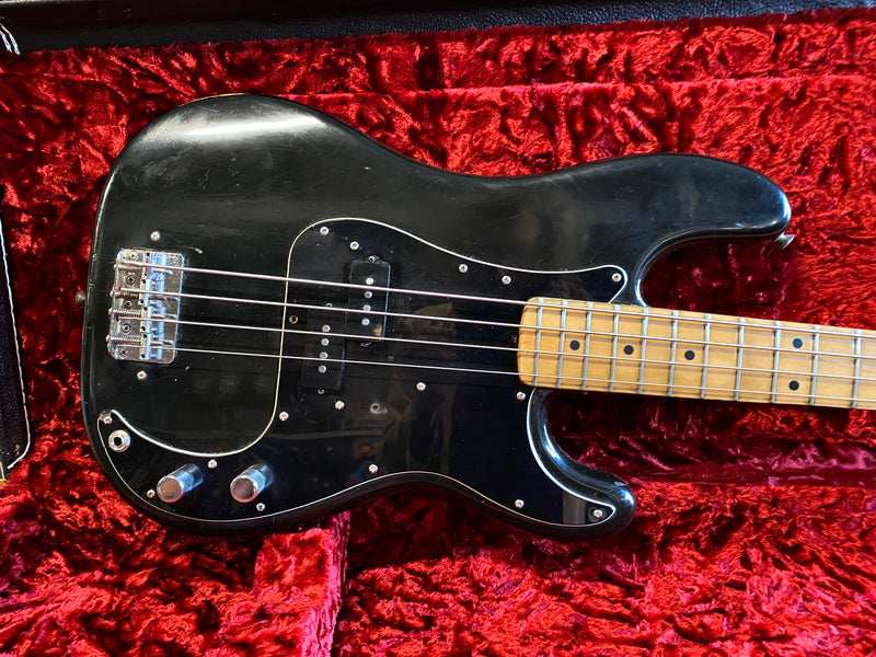 Fender Precision Bass Black 1978