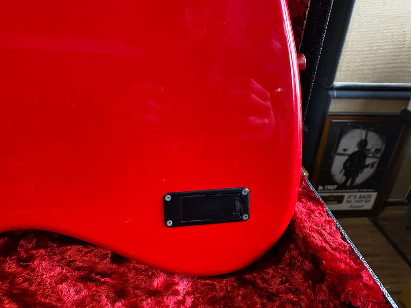 Fender Jaguar Bass CIJ Hot Rod Red 2004