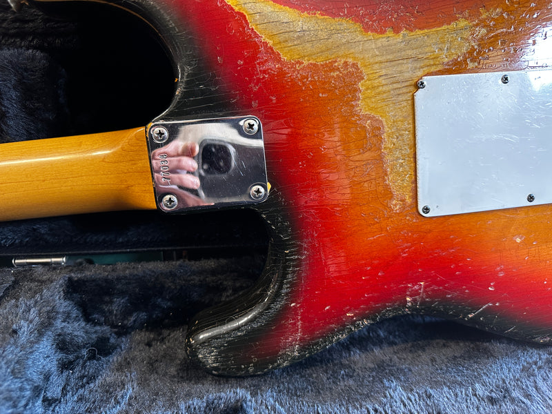 Fender Stratocaster Sunburst Refinish 1962