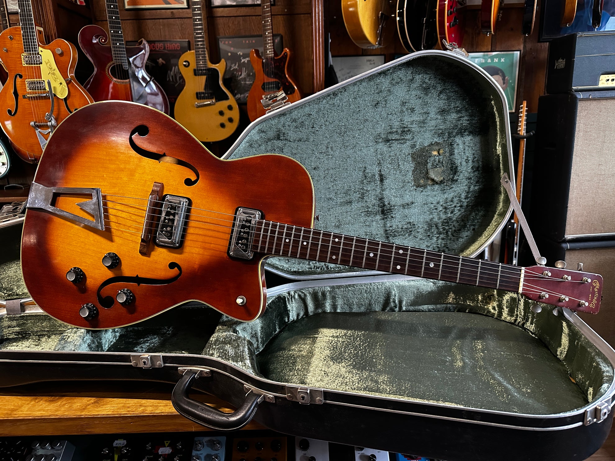 Martin F55 Hollowbody Sunburst 1962 Some Neck Guitars