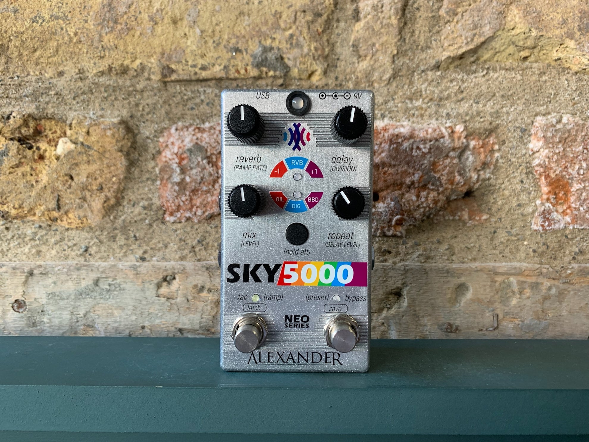 Alexander Pedals Sky 5000 Reverb/Delay (Secondhand)