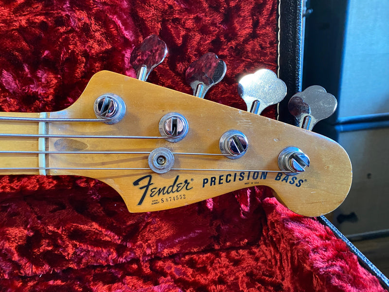 Fender Precision Bass Black 1978
