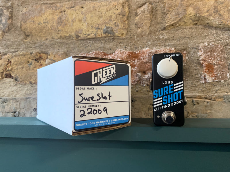 Greer Amps Sure Shot Clipping Boost