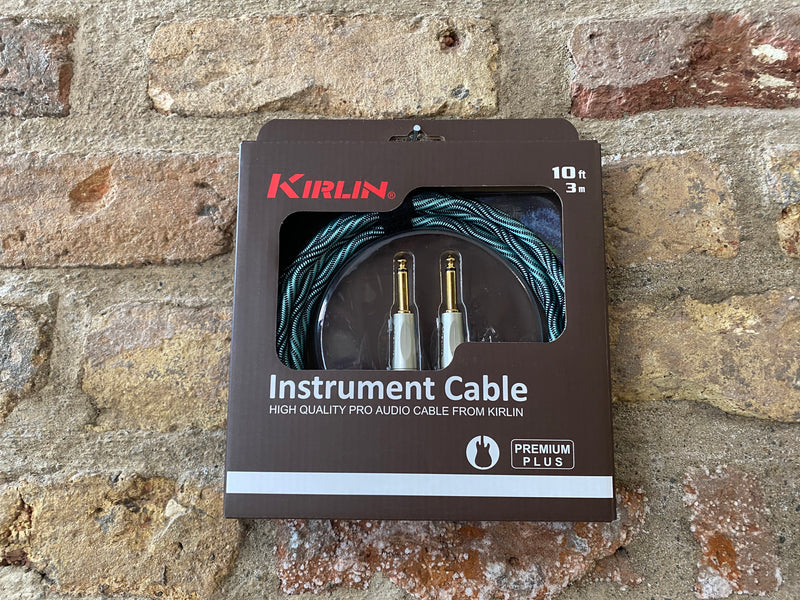 Kirlin Premium Wave Fabric 10ft Cable Blue